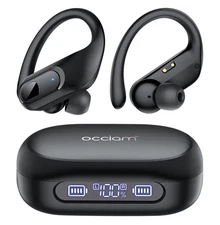 Occiam Wireless Bluetooth Earbuds W/ Translation Waterproof 96Hrs Play - Black