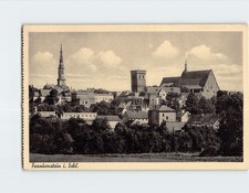 Postcard Panoramic View Ząbkowice Śląskie Lower Silesian Voivodeship Poland