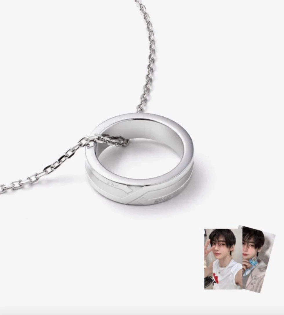 ENHYPEN SUNGHOON ROMANCE UNTOLD RING NECKLACE w/PHOTOCARD | eBay