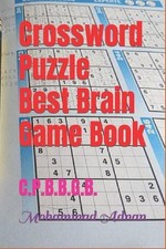 Crossword Puzzle Best Brain Game Book