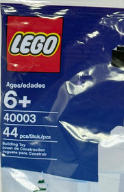 LEGO 40003 Winter Christmas Snowman Polybag New Sealed RETIRED Stocking Stuffer