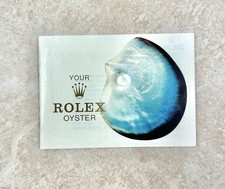 ROLEX YOUR ROLEX OYSTER VINTAGE BOOKLET ENGLISH VERSION 579.07