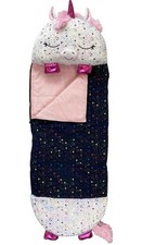Happy Nappers Shimmer the Unicorn 20"x54" Shimmering Stars & Sparkles NEW