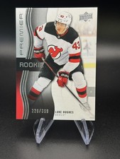 2023-24 Upper Deck UD Premier #129 Luke Hughes Bronze Base Rookie /399