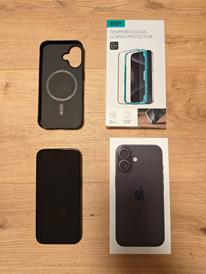 Apple iPhone 16 128GB Schwarz mit OVP