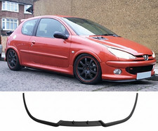 Per Peugeot 206 e CC Paraurti Anteriore Spoiler Lip Splitter Valance