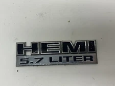 2006-2012 RAM 1500 Hemi 5.7 Liter Front Fender Nameplate Emblem 55078115AA OEM