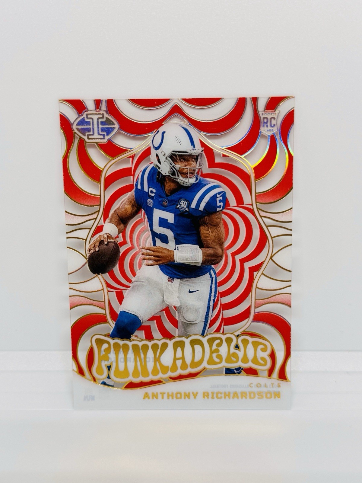 2023 Illusions ANTHONY RICHARDSON Rookie Funkadelic Red /199 Colts RC
