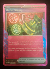 Unfair Stamp 165/167 - Ace Spec Rare Holo - Twilight Masquerade Pokémon TCG NM