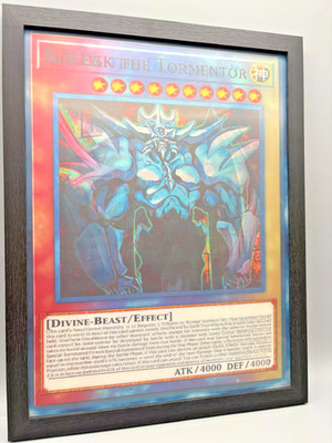 3D-Bild/Effekt-Flip-Slifer the Sky Mentor-Yu-Gi-Oh! TCG-Göttermonsters Slifer