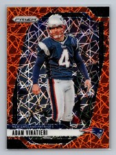 2024 Panini Prizm #199 Adam Vinatieri Lazer