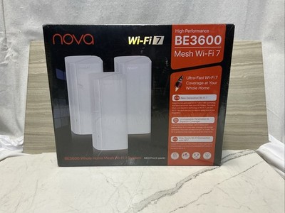 New Tenda Nova BE3600 Dual Band WiFi 7 ME3 PRO Mesh WiFi Router