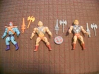 VINTAGE MASTERS OF THE UNIVERSE HE MAN FAKER BATTLE CAT LOT