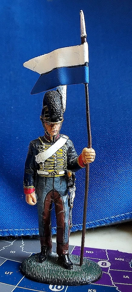 ARTILLERÍA CABALLO REAL EN WATERLOO 1815 FIGURA COMO NUEVA DE DEL PRADO SIN CAJA Foto 2 de 4