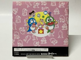 Puzzle Bobble 2X W/Manual Sega Saturn SS Retro Used Game Good NTSC-J Japan JP