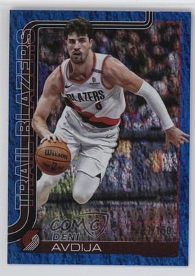 2025-26 Topps Blue Holo Foil 127/150 Deni Avdija #125 6q5