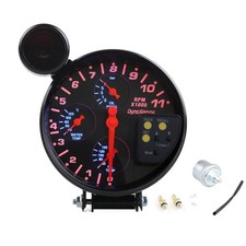 Car Tachometer Rpm Meter Racing Car Gauge Water Temp Gauge Oil Temperature