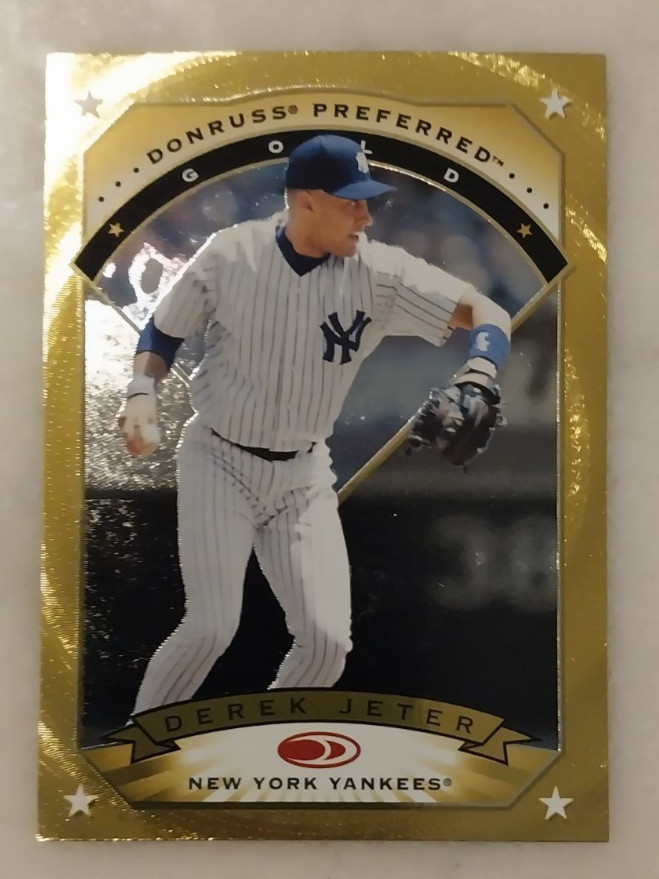 1997 Donruss Preferred - Gold Derek Jeter #125