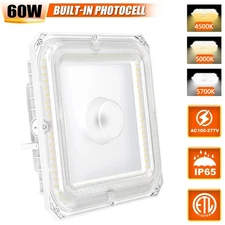 LED Gas Station Canopy Parking Lot Lights Adjust Watt (60/48/36W) CCT (4.5-5.7K)