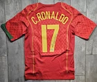 Cristiano Ronaldo Signed Portugal Soccer Jersey #17 Autographed Beckett BAS COA