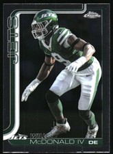 Will McDonald IV 2025 Chrome #241 NY Jets 