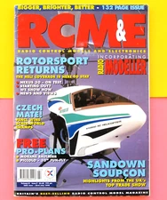 RCM&E—2 FULL PLANS UK—JUNE/JULY 1998—RC MODEL AIRPLANES—AIRCRAFT FLYING PHOTOS