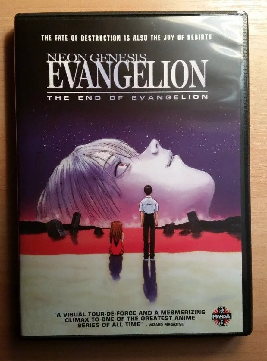 The End of Evangelion Neon Genesis DVD Anime Film R1 Rare The End of Evangelion Neon Genesis DVD Anime Film R1 Rare