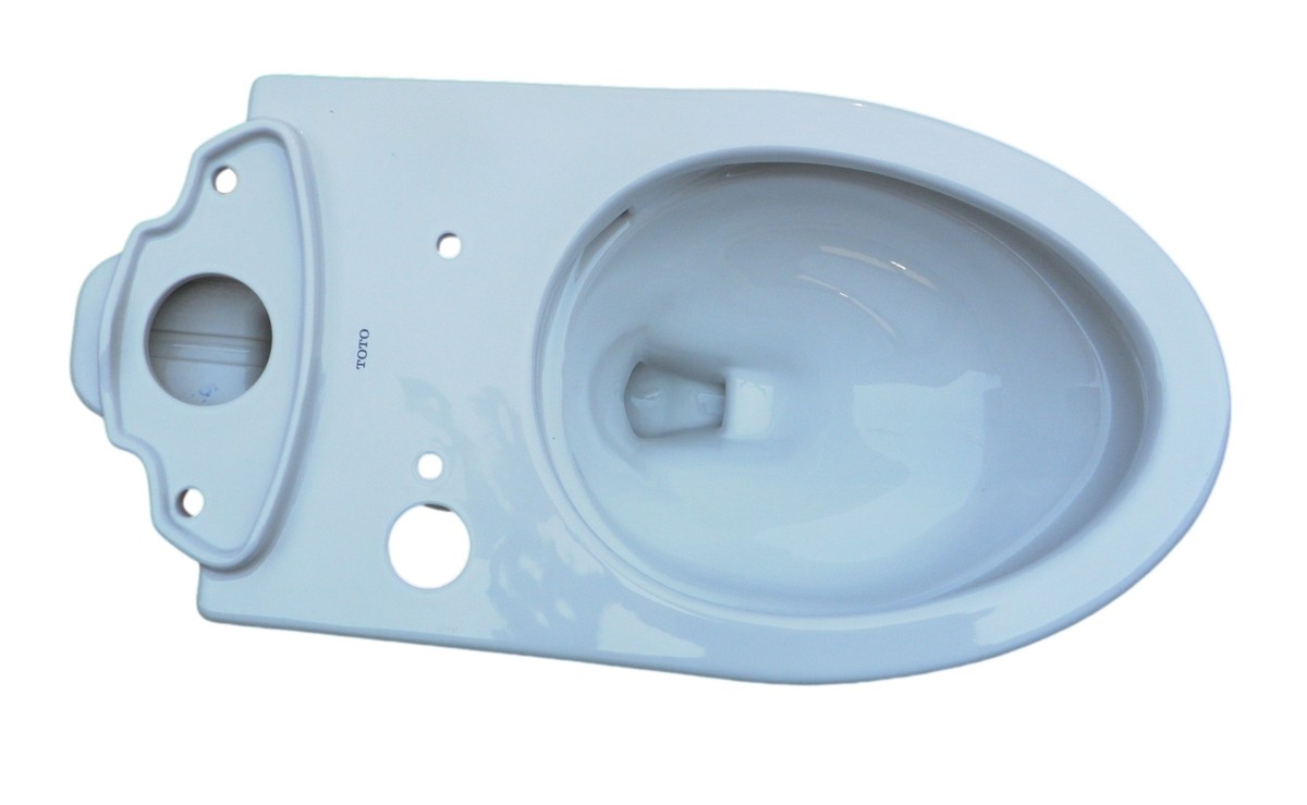 Toto Drake II C454CUFGT40#01 Elongated Cotton Toilet Bowl