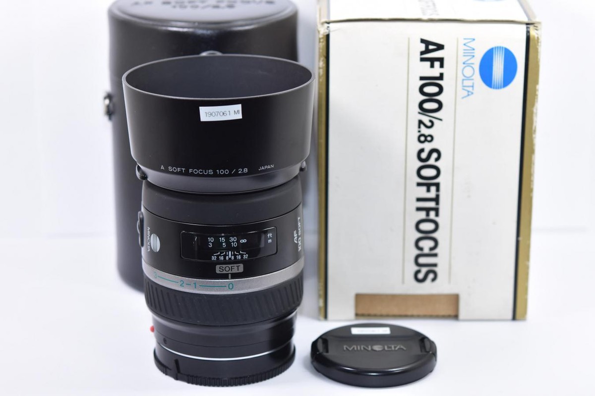 レンズ(単焦点) Minolta AF SOFT FOCUS 100mm f2.8 #1859 レンズ(単
