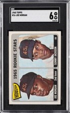 Joe Morgan 1965 Topps #16 RC Rookie HOF SGC 6 EX-NM Houston
