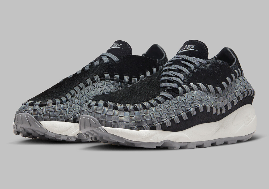 Женские кроссовки Nike Air Footscape Woven Black Smoke Grey Sail FB1959-001 sz 5.5