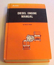 AUDEL DIESEL ENGINE MANUAL BOOK BY PERRY O. BLACK 1977