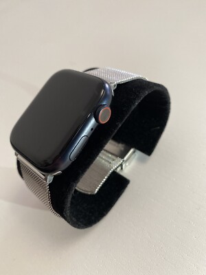 Apple watch 8 (gps + cellular) Mitternacht Aluminiumgehäuse mit Sportarmband