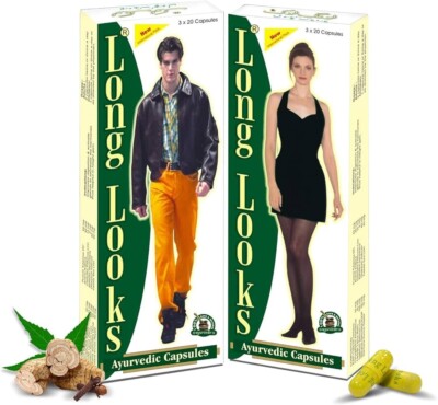 Long Looks Herbal Increase Height Gain Kapseln für Jungen und Mädchen - 300 K...