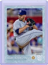marc rzepczynski 2015 topps update snow camo 47/99 padres