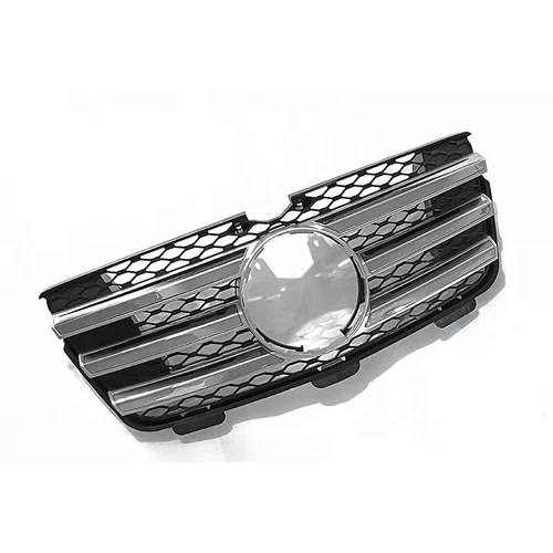 For Mercedes GL Class X164 SUV 2007-2012 ABS Silver Black Front Grille A Style - Foto 4 di 6