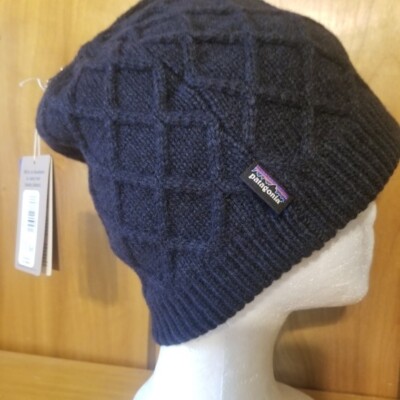 Patagonia Womens Honeycomb Knit Beanie One Size Wool Blend  display picture 2