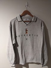 Vintage 90s Winnie the Pooh Tigger Gray Large Sweatshirt
