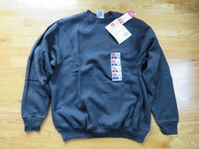 Vintage Hanes Label BLANK 50 Cotton / 50 Polyester  LG Sweatshirt w/ Tags