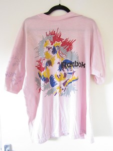 pink reebok shirt