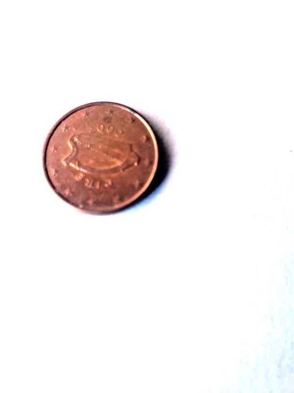 2002 IRELAND 1  CENT  EURO EIRE IRISH HARP  1ST YEAR EUROPEAN UNION  BU COINS 25