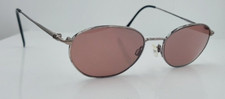 Vintage Charmant US7651 Gray Oval Titanium Sunglasses FRAMES ONLY
