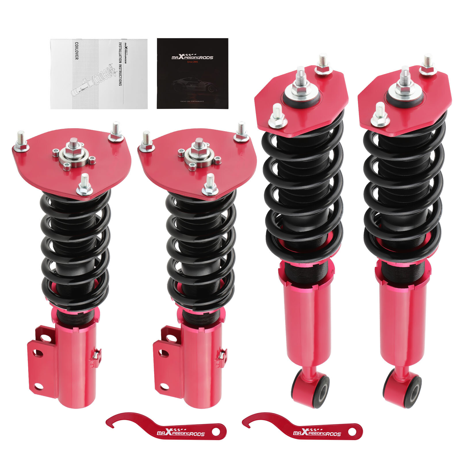 Adjustable Coilovers Struts Shock Absorbers For Mitsubishi 3000GT 1991-1999 AWD