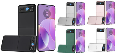 For Motorola Razr 2024 Flip Snap On Premium Case Phone Cover