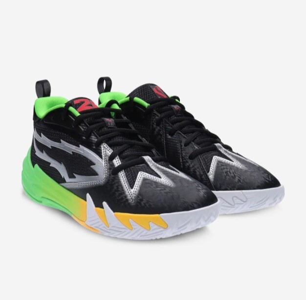 New Puma Scoot Zeros 2K Shoes - Black/ Fluo Green (309841-01  display picture 3