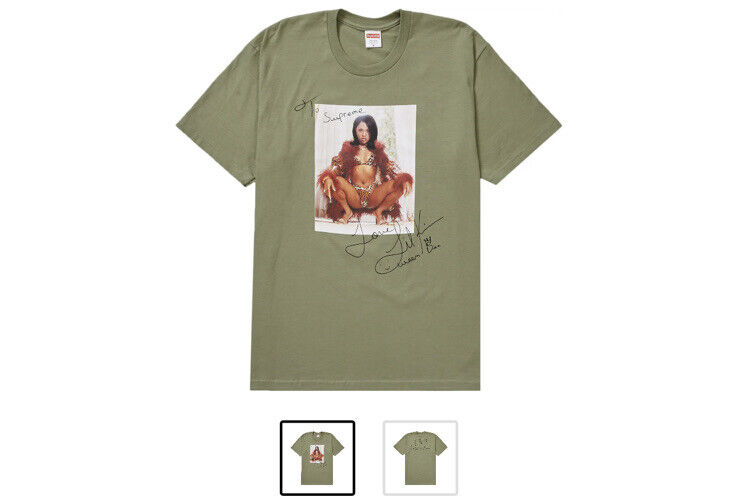 Supreme Lil Kim Signature Tee LIGHT OLIVE SZ XL | eBay Supreme Lil Kim Signature Tee LIGHT OLIVE SZ XL | eBay