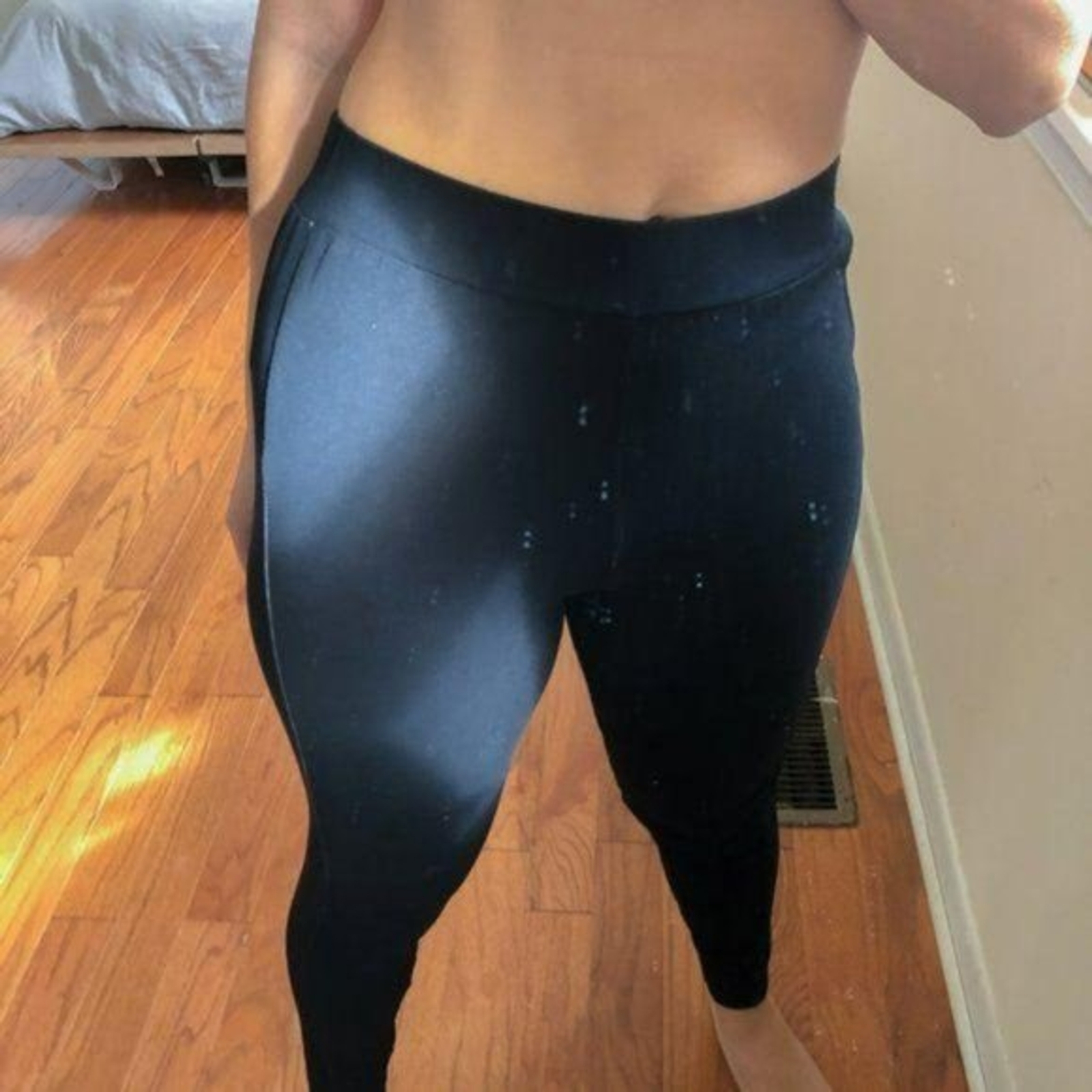 Leggings jogger con pannelli logo in rete Fila neri XS