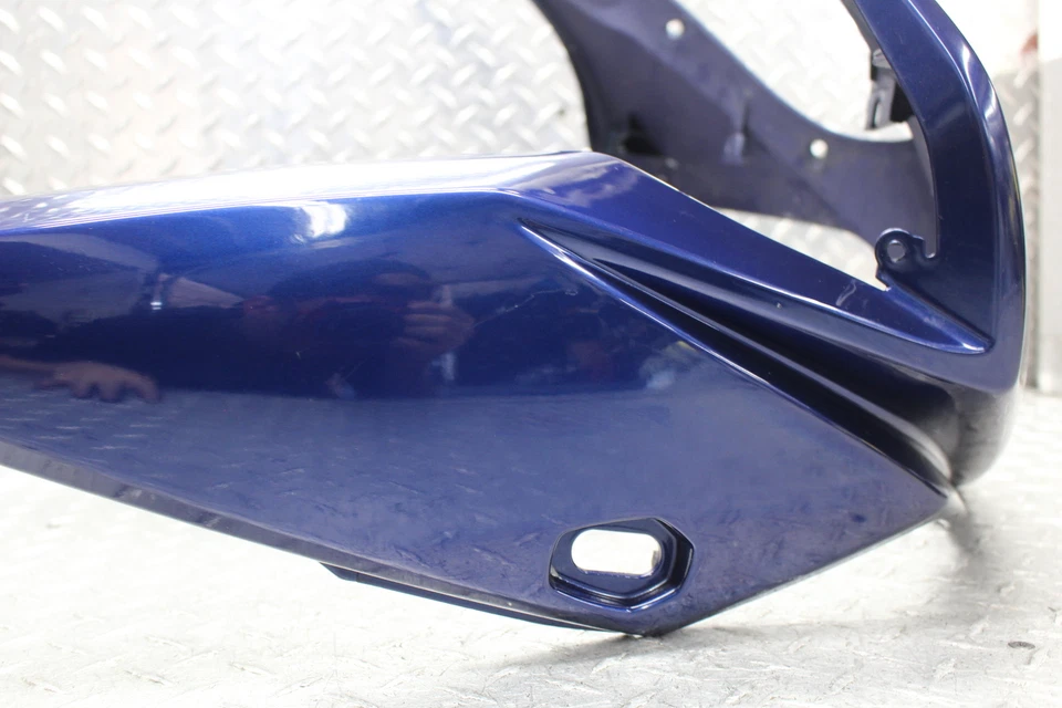 Suzuki SV1000S 2004 carenado de nariz superior delantero azul con carenado de ajuste de calibre Foto 4 de 4