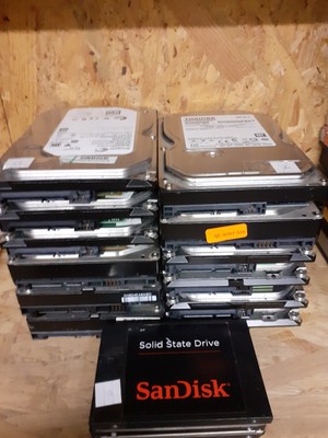 Einzelverkauf Festplatten, Western Digital, Samsung, Kingston, Seagate, Toshiba