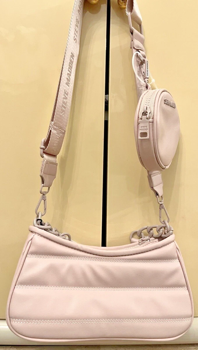 Steve Madden BZOIA light pink shoulder or crossbody bag NWT in 2023